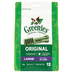 GREENIES™ Original Large Dental Dog Treats 510g (12 Treats) image