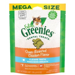 FELINE GREENIES™ Oven-Roasted Chicken Dental Cat Treats 130g image