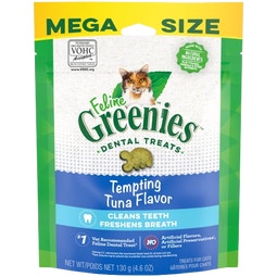 FELINE GREENIES™ Tempting Tuna Dental Cat Treats 130g image