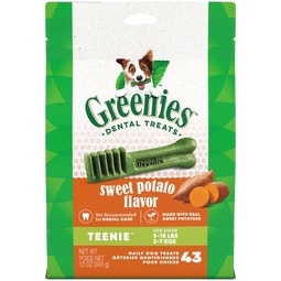 GREENIES™ Sweet Potato Dental Dog Treats 340g (43 Treats) image