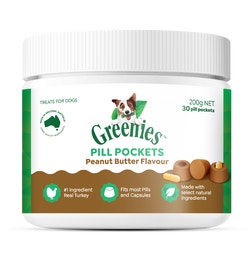 GREENIES™ Pill Pockets™ Peanut Butter Flavour 30 Piece image