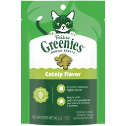 FELINE GREENIES™ Catnip Dental Cat Treats 60g image