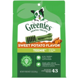 GREENIES™ Sweet Potato Dental Dog Treats 340g (43 Treats) image