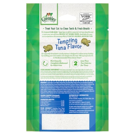 image GREENIES__Feline_Dental_Cat_Treat_Tempting_Tuna_Flavour_60g-2-removebg-preview