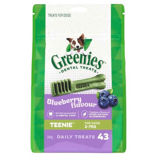 image GREENIES__Blueberry_TEENIE__Dental_Dog_Treat_43_pack_340g-1-removebg-preview