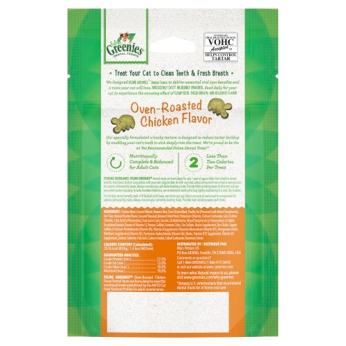 image GREENIES__Feline_Dental_Cat_Treat_Oven-Roasted_Chicken_Flavour_60g-2-removebg-preview