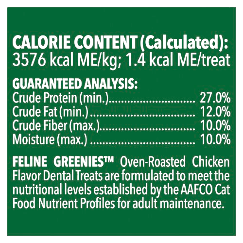 image GREENIES__Feline_Dental_Cat_Treat_Oven-Roasted_Chicken_Flavour_60g-11-removebg-preview