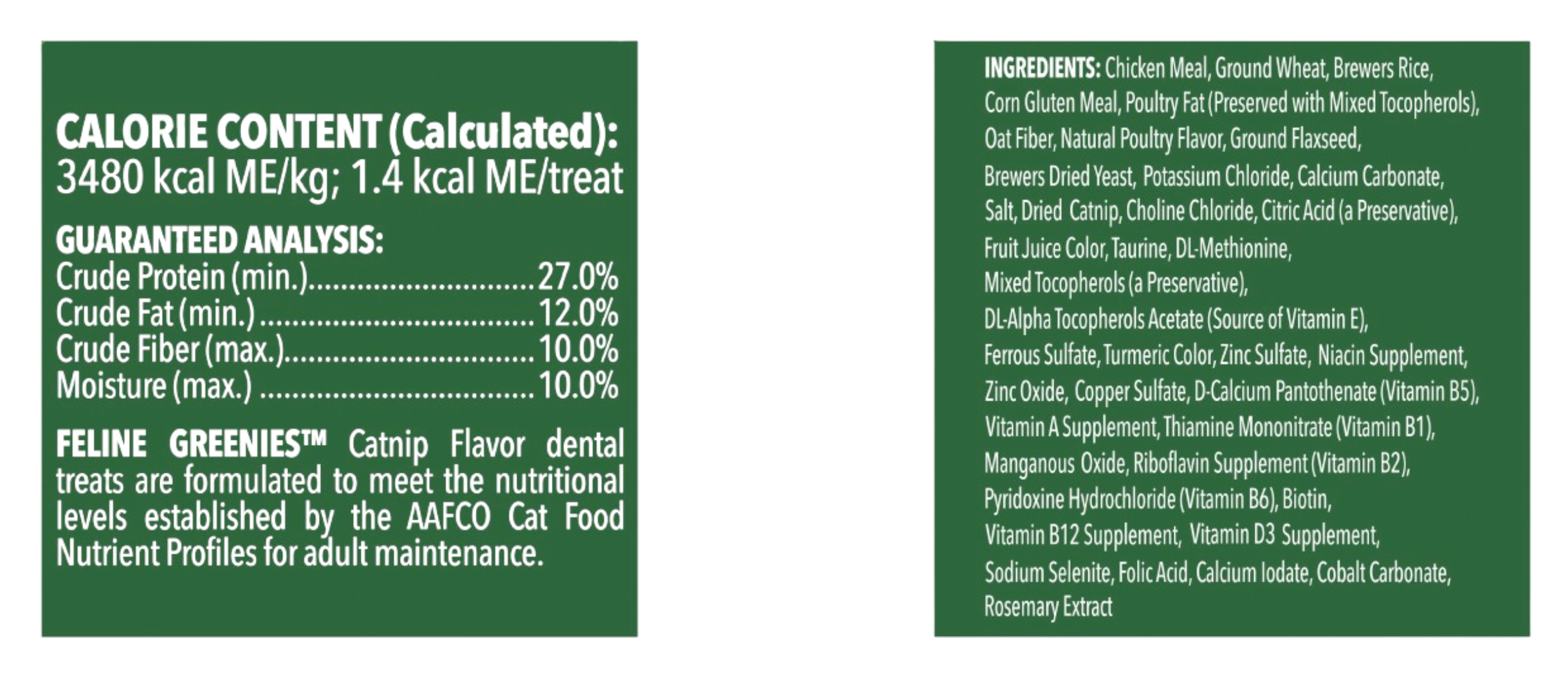 Nutritional Profile