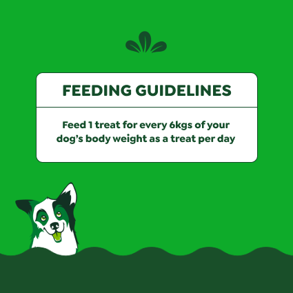 GREENIES™ Pill Pockets Smokey Ham Flavour 30 Piece feeding guidelines image